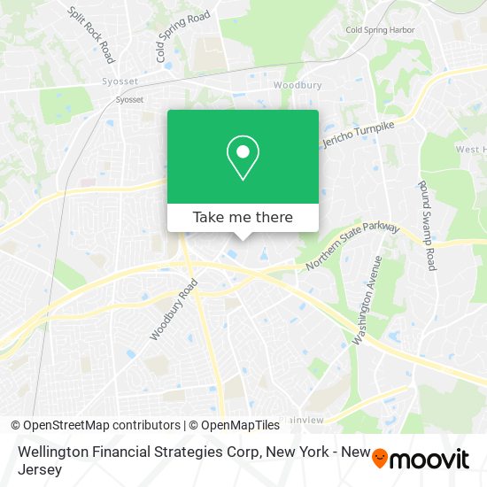 Wellington Financial Strategies Corp map