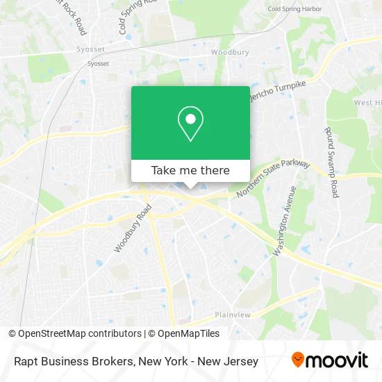 Rapt Business Brokers map