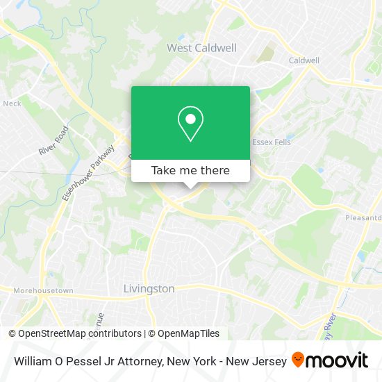 William O Pessel Jr Attorney map