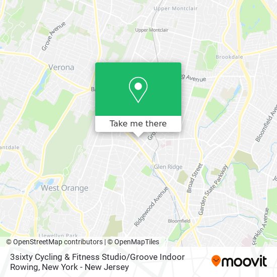 3sixty Cycling & Fitness Studio / Groove Indoor Rowing map