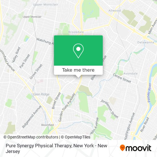 Pure Synergy Physical Therapy map