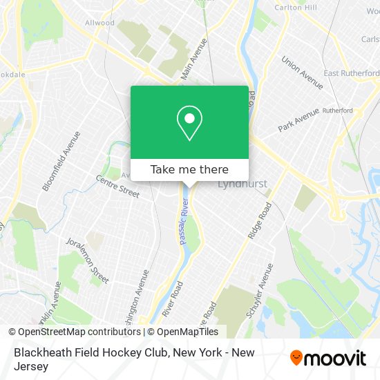 Mapa de Blackheath Field Hockey Club