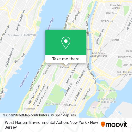 Mapa de West Harlem Environmental Action