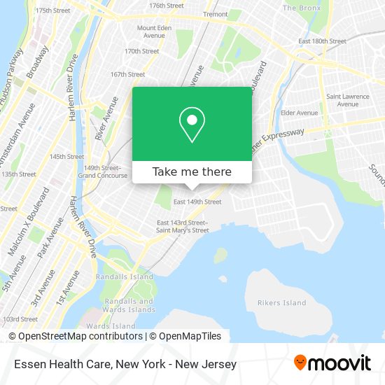 Essen Health Care map