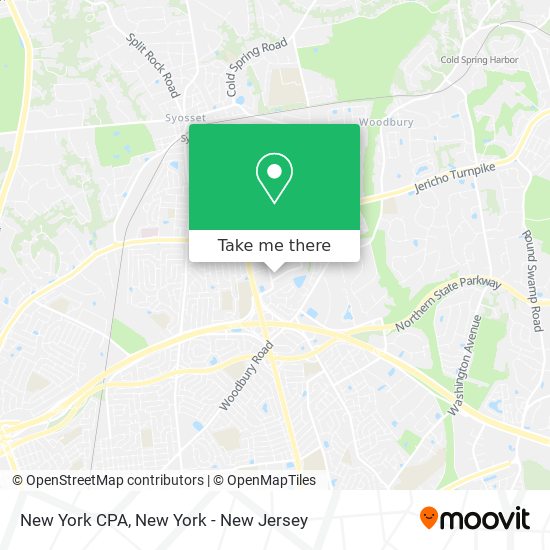 New York CPA map