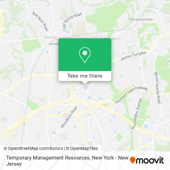 Temporary Management Resources map