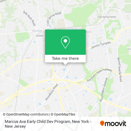 Marcus Ave Early Child Dev Program map