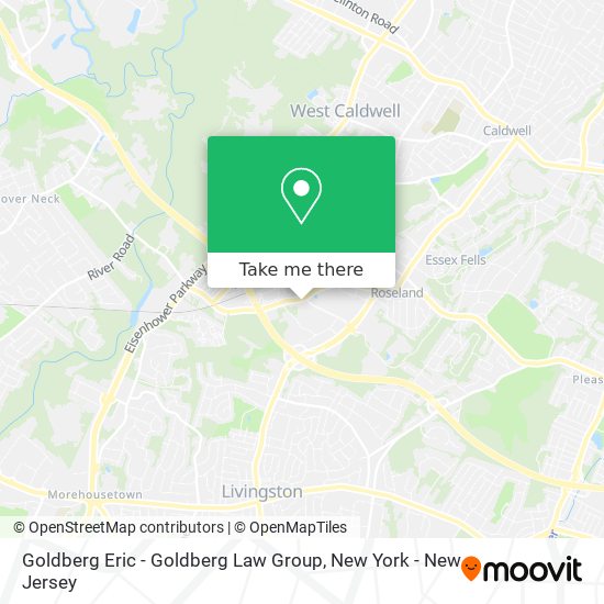 Goldberg Eric - Goldberg Law Group map