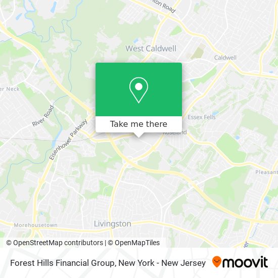 Forest Hills Financial Group map