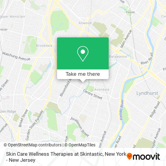 Skin Care Wellness Therapies at Skintastic map