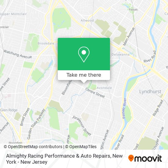 Almighty Racing Performance & Auto Repairs map