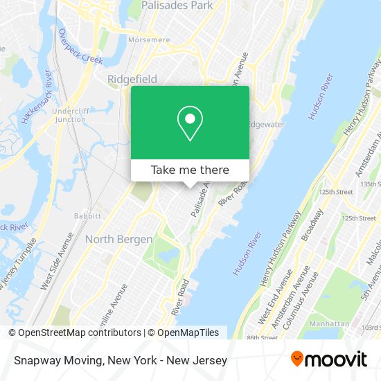 Snapway Moving map