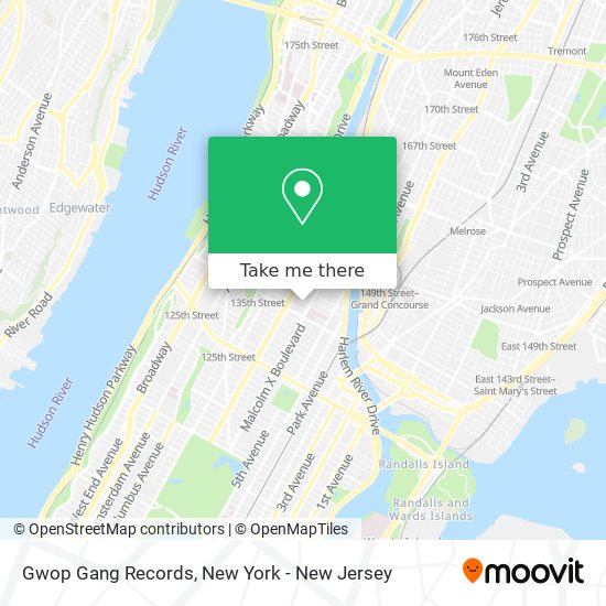 Gwop Gang Records map