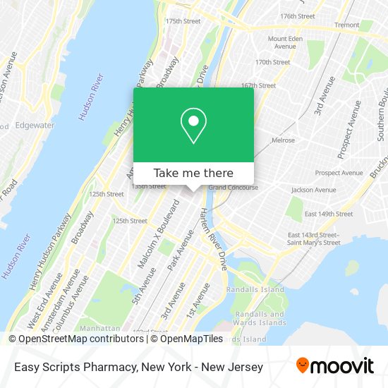 Mapa de Easy Scripts Pharmacy