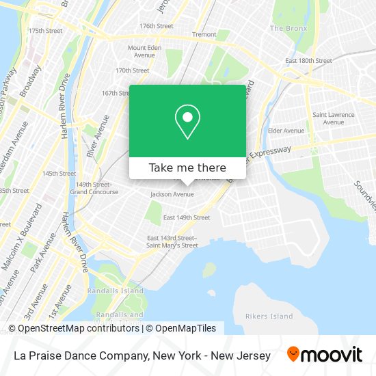 Mapa de La Praise Dance Company