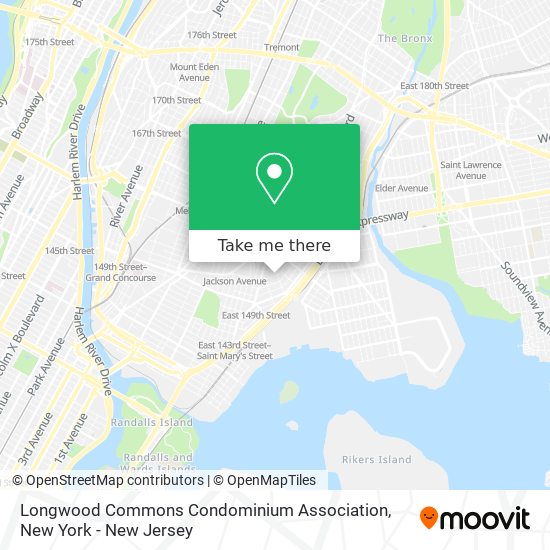 Longwood Commons Condominium Association map