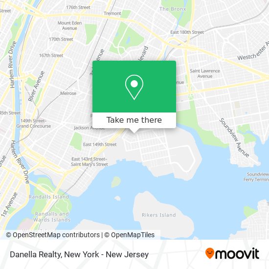 Danella Realty map