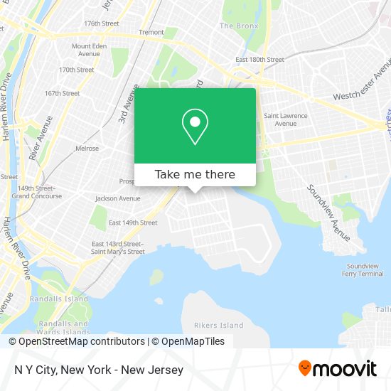 Mapa de N Y City