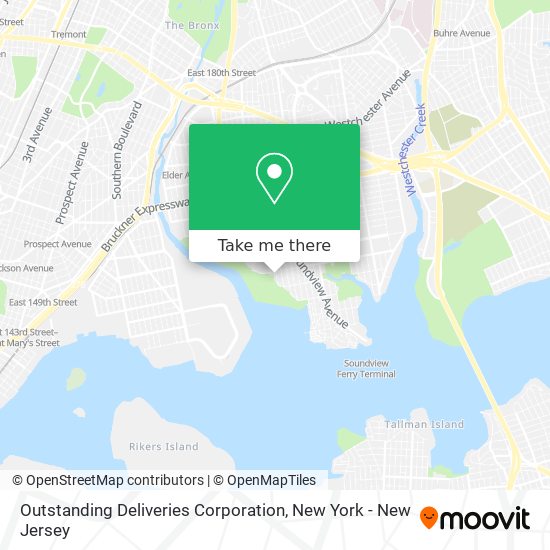 Outstanding Deliveries Corporation map