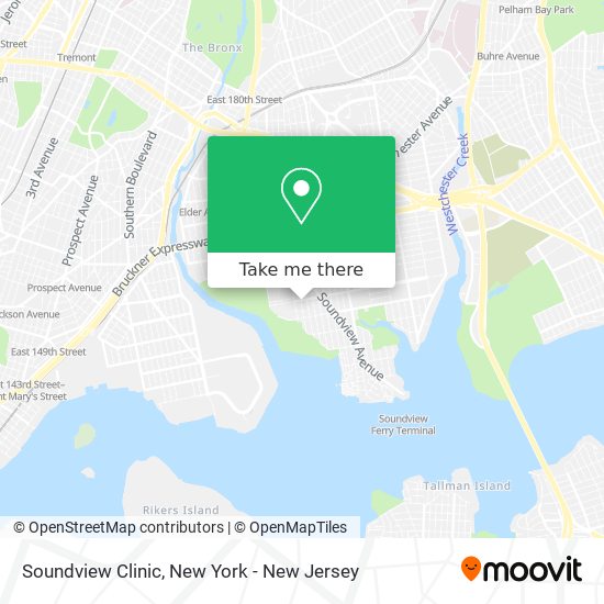 Soundview Clinic map
