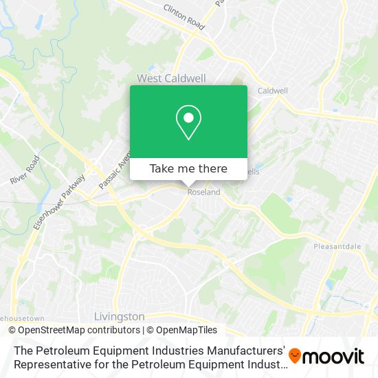 Mapa de The Petroleum Equipment Industries Manufacturers' Representative for the Petroleum Equipment Indust