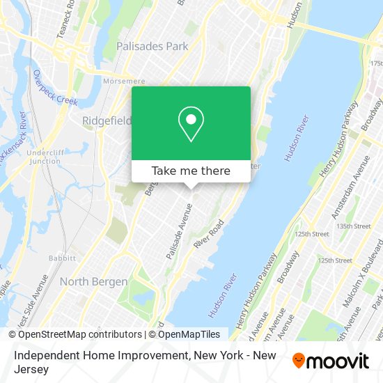 Independent Home Improvement map