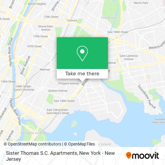 Sister Thomas S.C. Apartments map