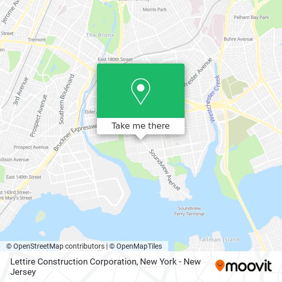 Mapa de Lettire Construction Corporation