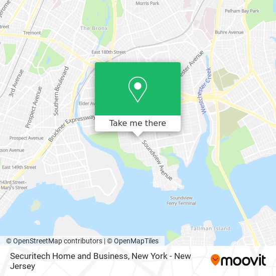 Mapa de Securitech Home and Business