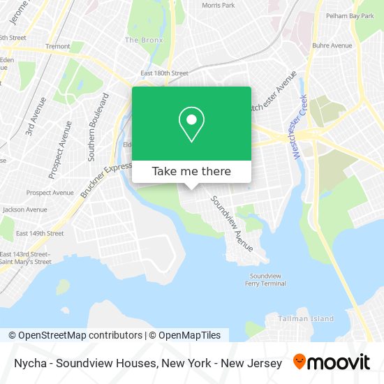 Mapa de Nycha - Soundview Houses