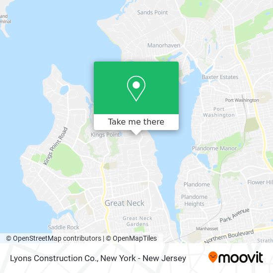 Mapa de Lyons Construction Co.