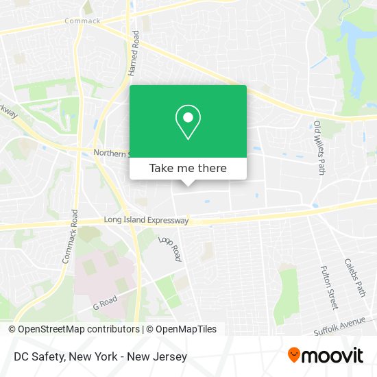 DC Safety map