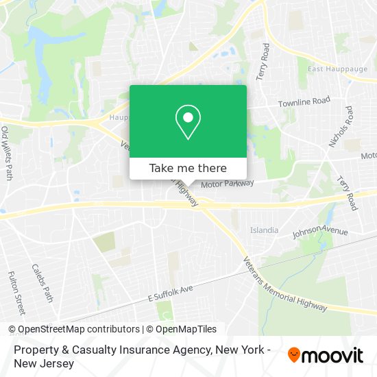 Mapa de Property & Casualty Insurance Agency