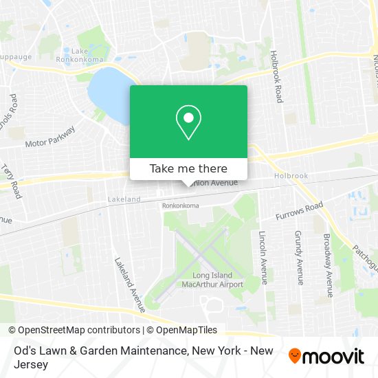 Mapa de Od's Lawn & Garden Maintenance