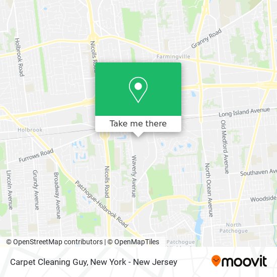 Carpet Cleaning Guy map