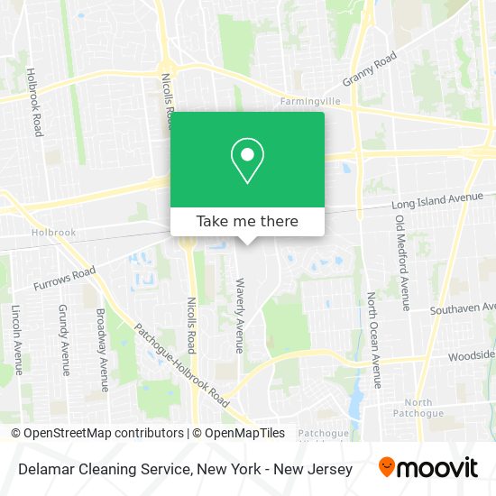 Mapa de Delamar Cleaning Service