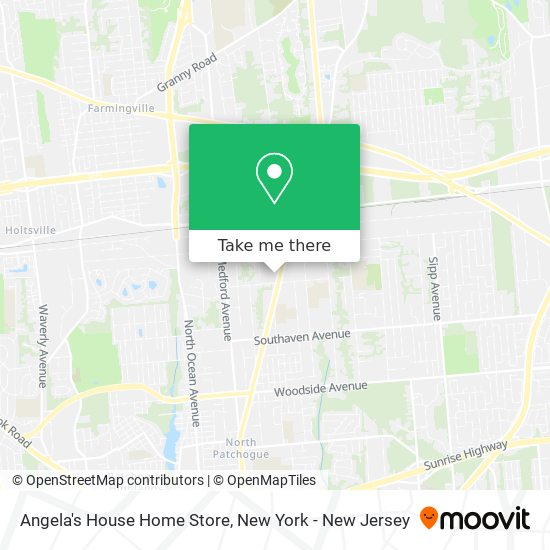 Angela's House Home Store map