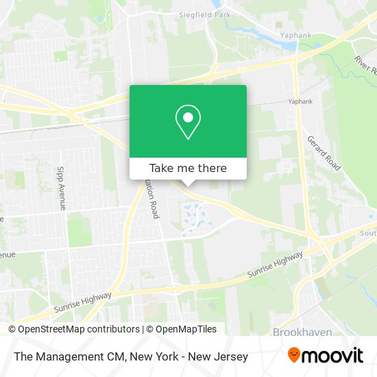 The Management CM map