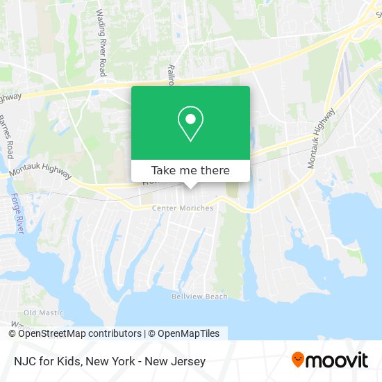 NJC for Kids map