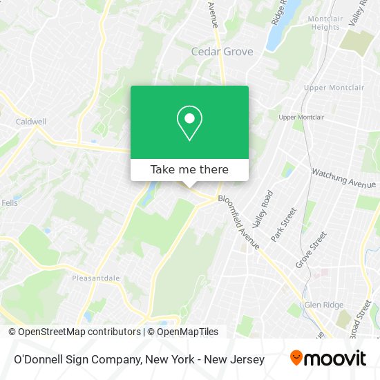 O'Donnell Sign Company map