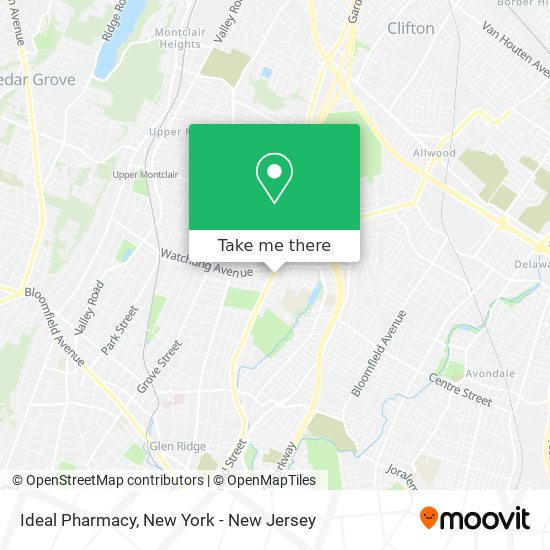Ideal Pharmacy map