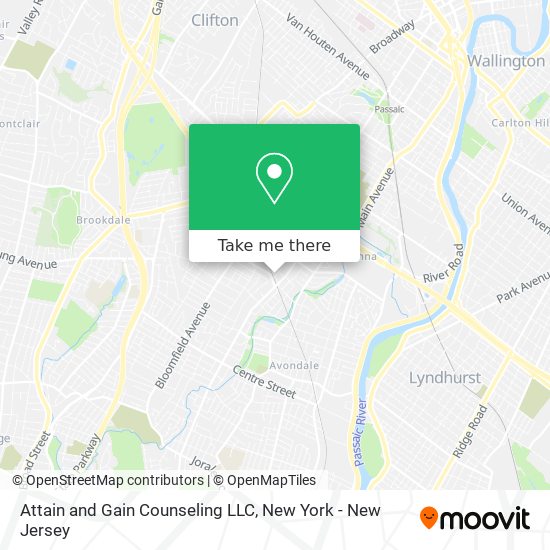 Mapa de Attain and Gain Counseling LLC