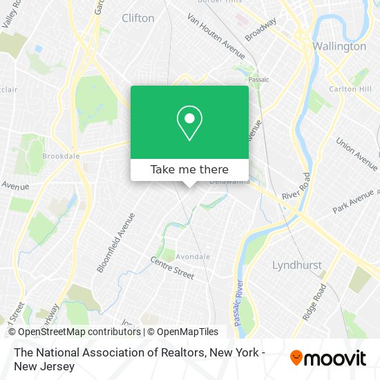 Mapa de The National Association of Realtors