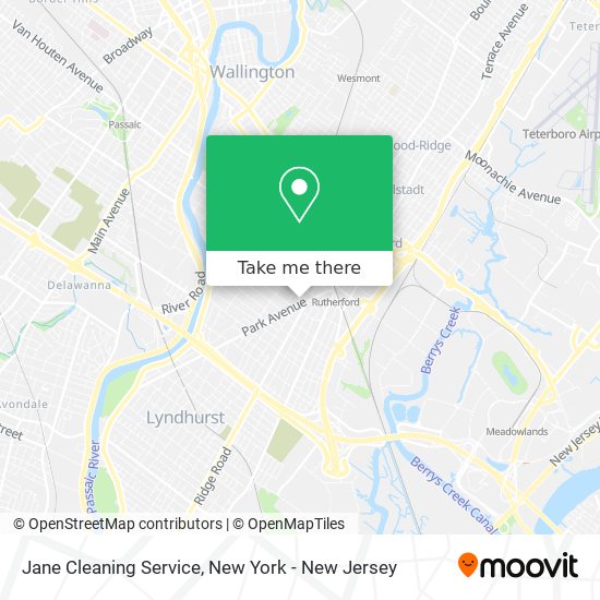 Mapa de Jane Cleaning Service