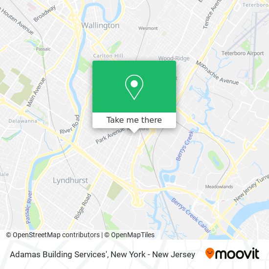 Mapa de Adamas Building Services'