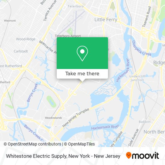 Whitestone Electric Supply map