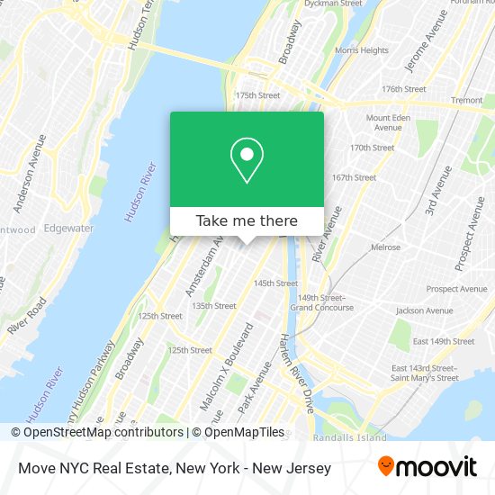 Move NYC Real Estate map