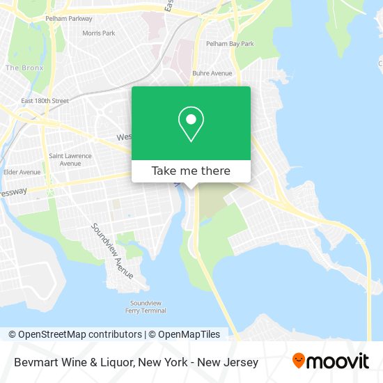 Bevmart Wine & Liquor map