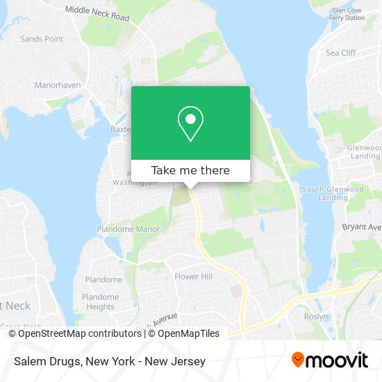 Salem Drugs map