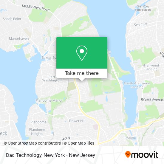 How to get to Dac Technology in Port Washington, Ny by Bus, Train or Subway?